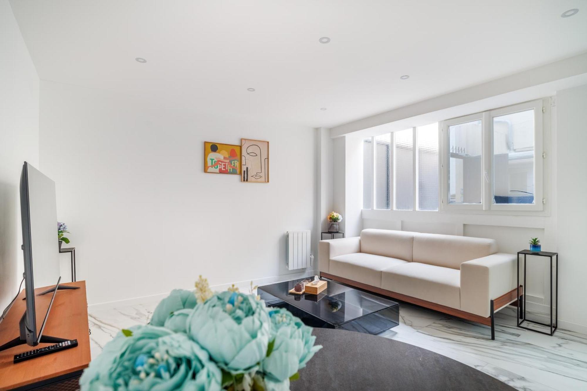 Spacious Flat For 4 People #1 Asnières Esterno foto